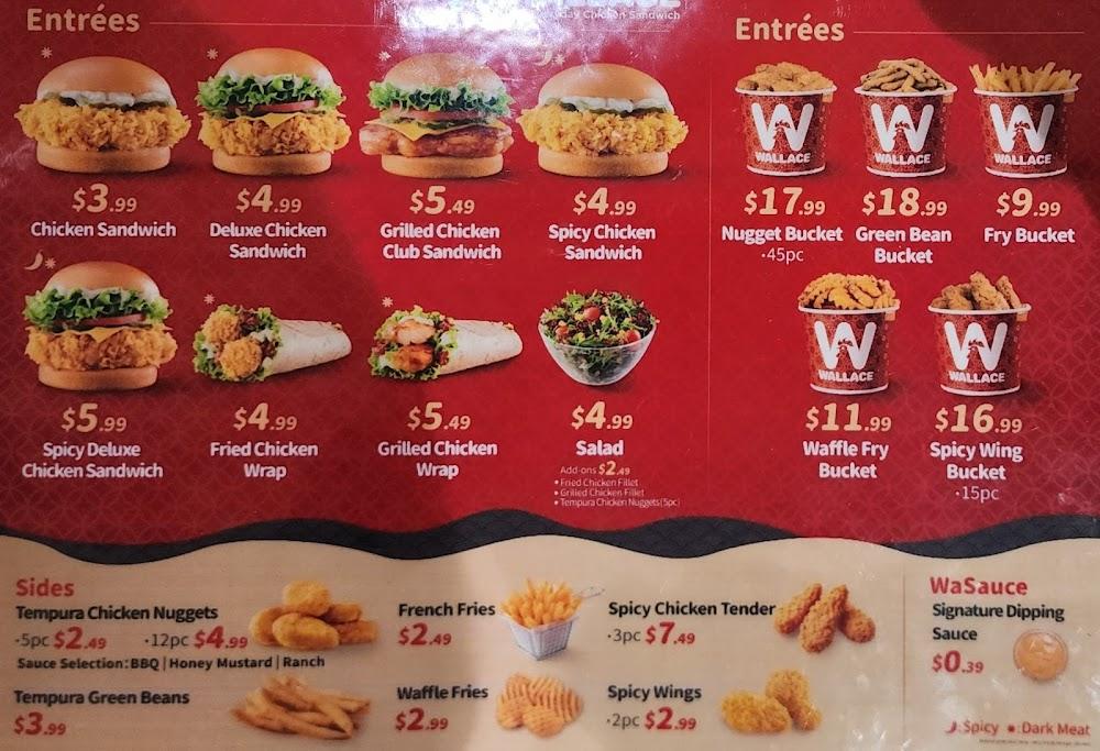 Wallace Chicken Menu image 4
